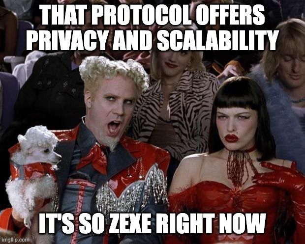 Fully private applications: A ZEXE protocol